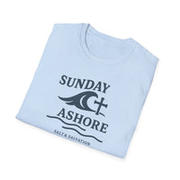 Coastal Faith T-Shirt | Sunday Ashore Essential Tee | Salt & Salvation | Liberty & Victory