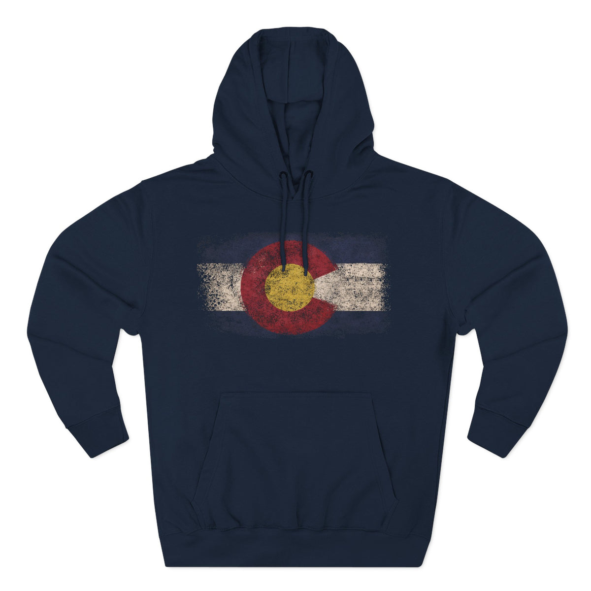 Colorado Flag Distressed Hoodie