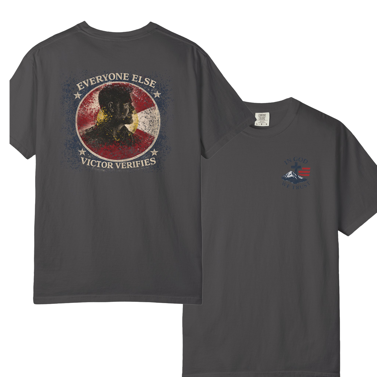 In God We Trust Victor Marx Verifies Tee | Christian Faith Shirt