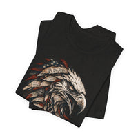 Patriotic | Num Videtis — Can't You See T-Shirt Eagle & We the People Graphic | Veteran-Owned Small Business | Liberty & Victory Co.