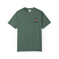 Christian T-Shirt | Rooted at Altitude | Front + Back | Cross + Mountain Roots | Faith • Family • Freedom | Wonder & Wander | Signature Line | Veteran-Owned | Liberty & Victory Co.