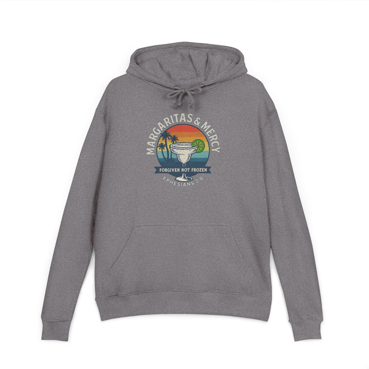 Margaritas & Mercy Hoodie | Coastal Faith Sweatshirt
