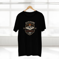 Christian | Altitude Apparel — T-Shirt | Mountain Faith × Higher Living | Est. 33 AD | Veteran-Owned Small Business | Liberty & Victory Co.