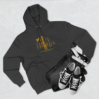 Faith & Sport | Fall Family Football — Hoodie | Faith Runs Through It-Michigan Edition | Game Day Faith Hoodie | Veteran-Owned Small Business | Liberty & Victory Co.