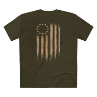 We Ride Tonight Tee — Essential Revere April 18, 1775 Edition w/ Battle Flag