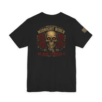 Christian Patriotic T-Shirt | Midnight Rider We Ride Through It Cinco Edition Signature | Liberty-In-One | Liberty & Victory