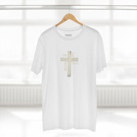 Christian T-Shirt | Rustic Wood Cross In God We Trust Faith Tee | Veteran-Owned | Liberty & Victory Co.