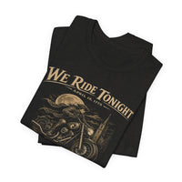 Patriotic Christian T-Shirt | We Ride Tonight-MC Edition Everyday Essentials Original Midnight Rider 1776–2026 | Liberty & Victory Co.