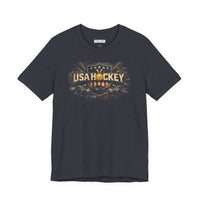 USA Hockey Michigan Connection Tee — Milan 2026 Team Hockey T‑Shirt