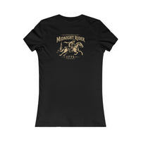 Women's Patriotic T-Shirt | Midnight Rider Heritage OMR Design | Veteran-Owned | Liberty & Victory Co.