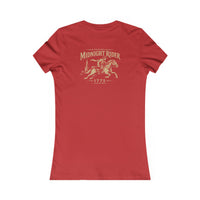 Women's Patriotic T-Shirt | Midnight Rider Heritage OMR Design | Veteran-Owned | Liberty & Victory Co.
