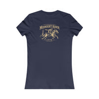 Women's Patriotic T-Shirt | Midnight Rider Heritage OMR Design | Veteran-Owned | Liberty & Victory Co.