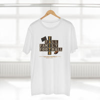 Faith & Sport | Fall Family Football — T-Shirt Faith Runs Through It-Pittsburgh Edition | Game Day Faith Tee | Veteran-Owned Small Business | Liberty & Victory Co.