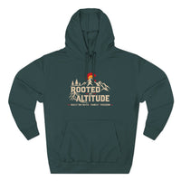 Mountain Faith | Rooted at Altitude — Hoodie | Built on Faith. Family. Freedom. | Veteran-Owned Small Business | Liberty & Victory Co.