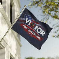 Patriotic Campaign Flag | Victor Marx Colorado Governor Double-Sided Outdoor Flag | Liberty & Victory