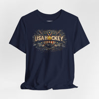 USA Hockey Michigan Connection Tee — Milan 2026 Team Hockey T‑Shirt