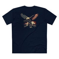 Christian Patriotic T-Shirt | One Nation Under God Eagle & Rider | ONUG × OMR | Everyday Essentials | Veteran-Owned | Liberty & Victory Co.