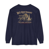 Patriotic Faith | OMR Unforgiven — Signature Heritage Long Sleeve | We Ride Tonight × April 18, 1775 | Veteran-Owned Small Business | Liberty & Victory Co.
