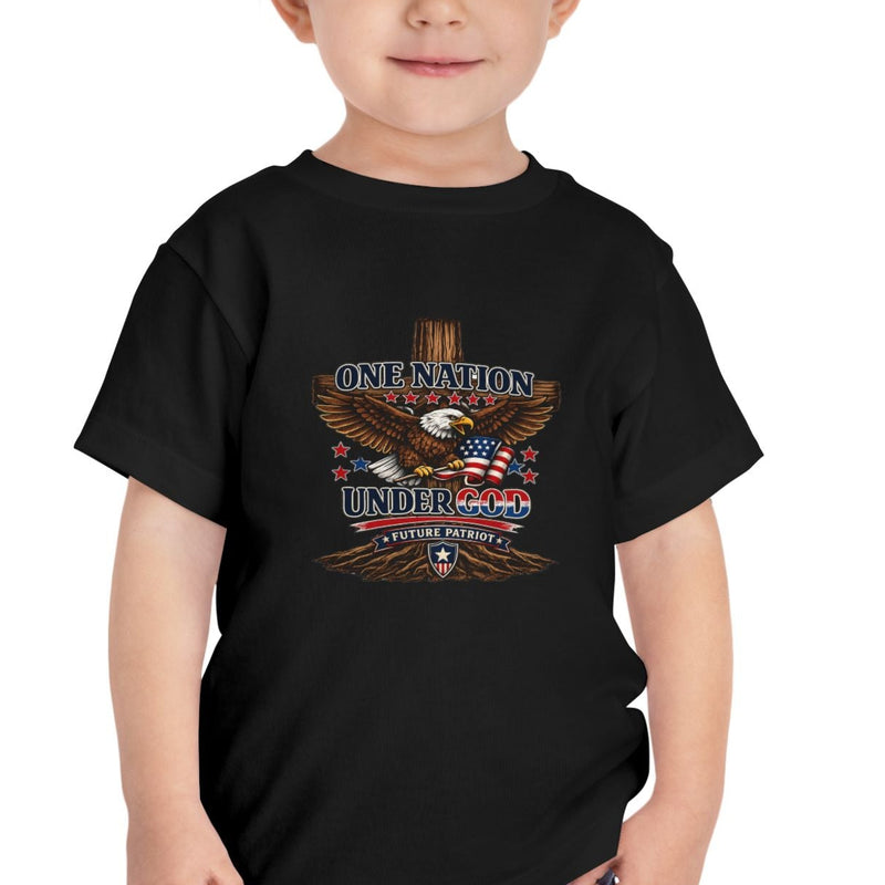 Kids Patriotic T-Shirt | Future Patriot ONUG Toddler Essentials | Liberty-In-One | Liberty & Victory