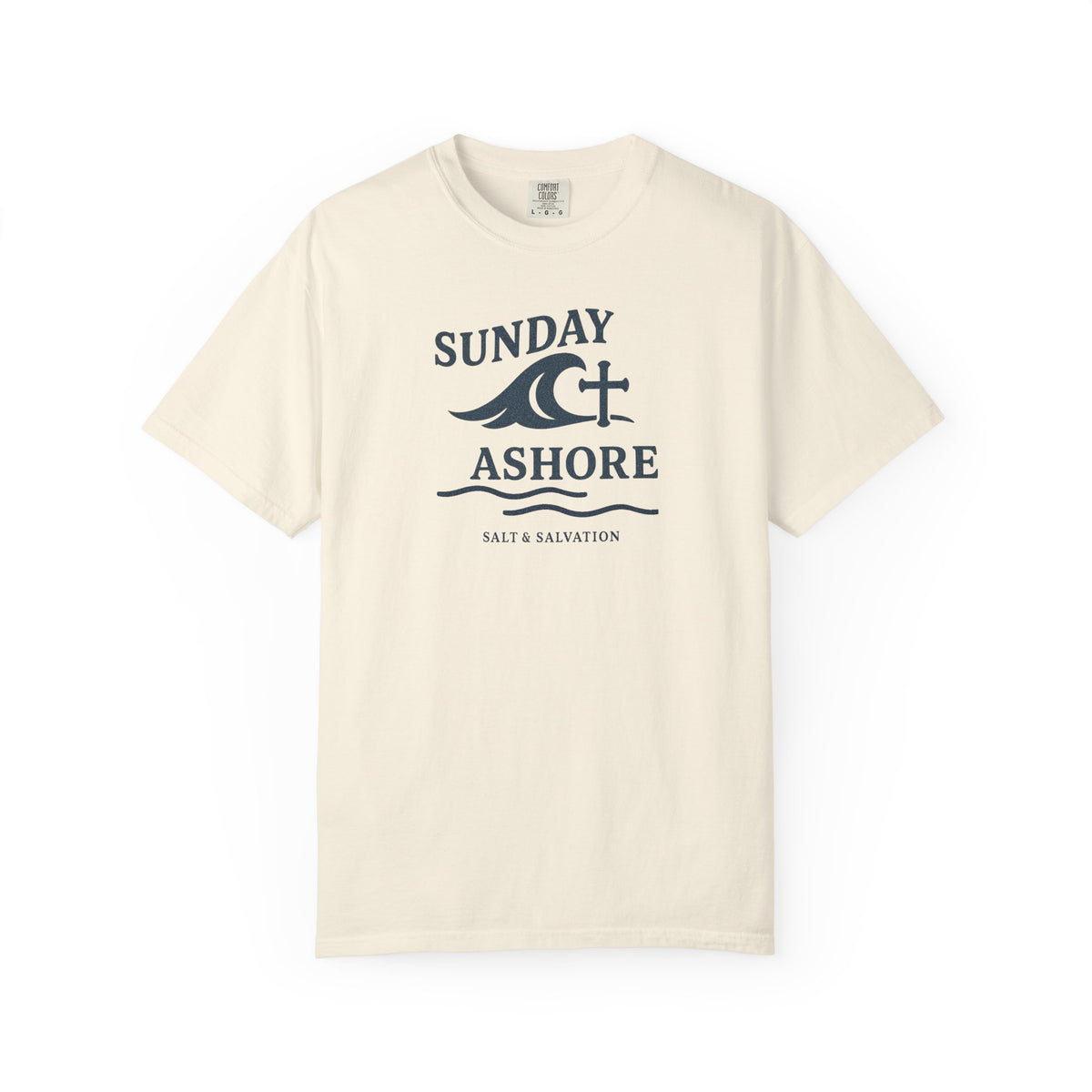Sunday Ashore T-Shirt — Salt & Salvation Coastal Tee