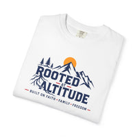 Rooted in Altitude Mountain T-Shirt — Adventure Outdoor Graphic Tee