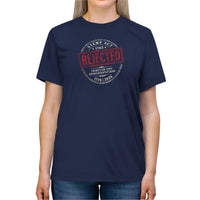 Patriotic Faith T-Shirt | Deo Servio Rejected Stamp Ultra-Premium Tri-Blend Tee | Liberty-In-One | Liberty & Victory