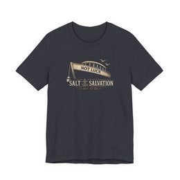 Christian T-Shirt | Still Held Not Luck Salt & Salvation Design | Veteran-Owned | Liberty & Victory Co.