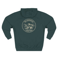 Wilderness Mountain Hoodie — Vintage Outdoor Adventure Pullover