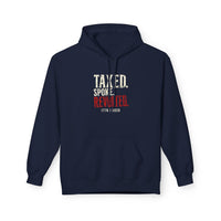 Patriotic Hoodie | Taxed. Spoke. Revolted. 1776 Founders Line | Liberty-In-One | Liberty & Victory