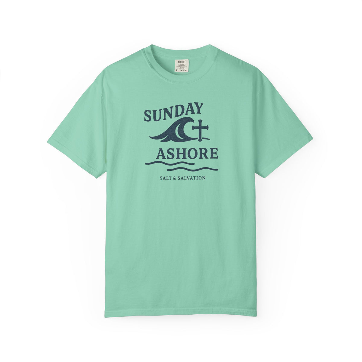 Sunday Ashore T-Shirt — Salt & Salvation Coastal Tee