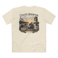 Christian Faith T-Shirt | Coastal Redemption Starting Over Signature | Salt & Salvation | Liberty & Victory