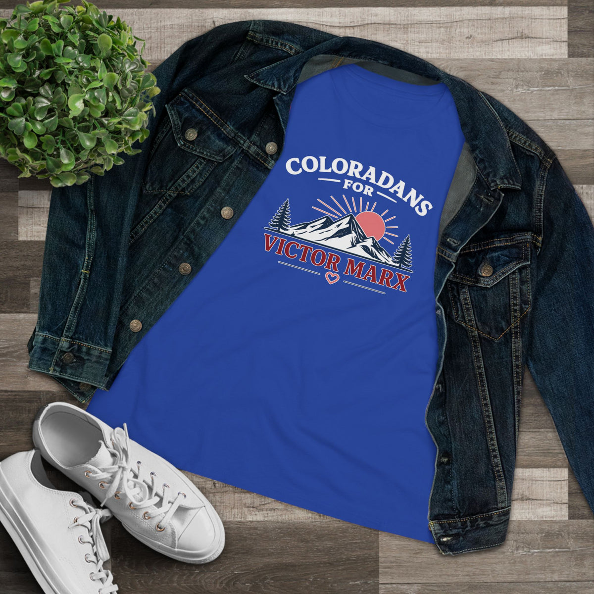 Coloradans for Victor Marx | Coloradan Ladies Official Group Tee | CFVM | Liberty & Victory Co.