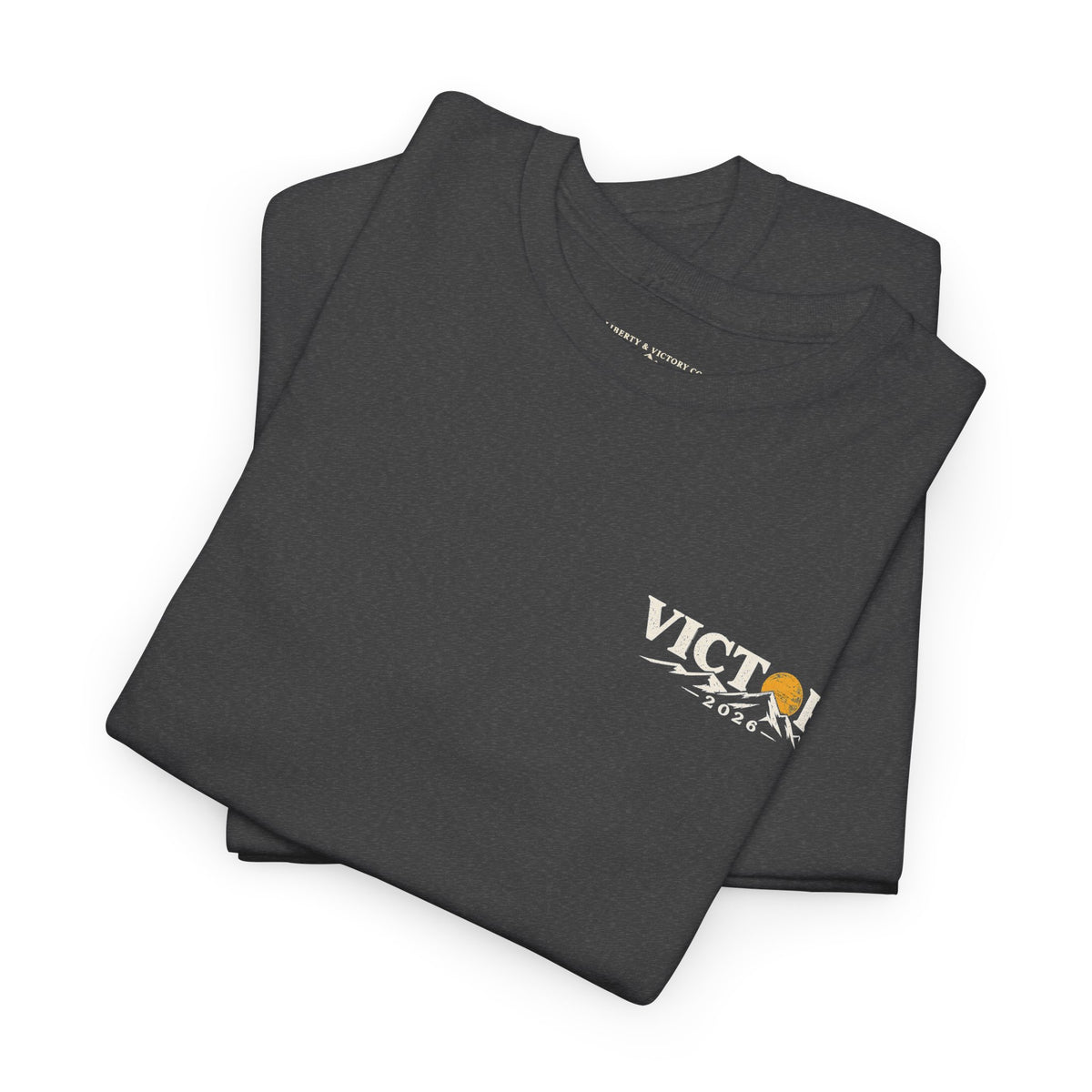 Coloradans for Victor Marx | Nil Sine Numine Victor 2026 Mountain T-Shirt | CFVM | Liberty & Victory Co.