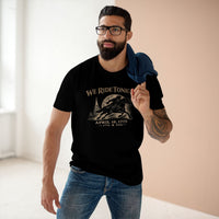 Patriotic Faith | We Ride Tonight — T-Shirt | April 18, 1775 × 1776–2026 OMR | Veteran-Owned Small Business | Liberty & Victory Co.