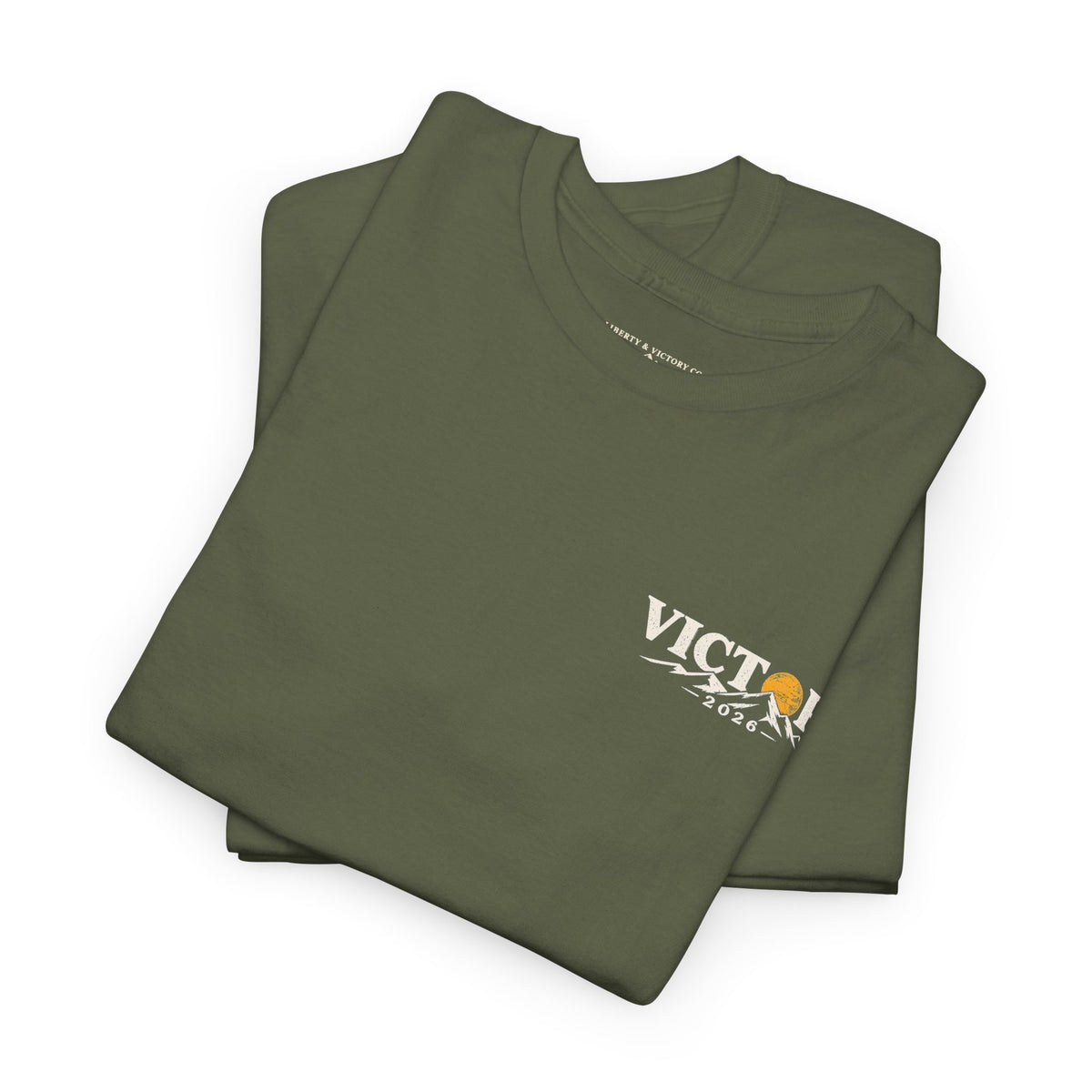 Coloradans for Victor Marx | Nil Sine Numine Victor 2026 Mountain T-Shirt | CFVM | Liberty & Victory Co.