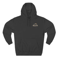 Christian | Walk by Faith — Front + Back Hoodie 2 Cor 5:7 Mountain Scripture Pullover | Veteran-Owned Small Business | Liberty & Victory Co.