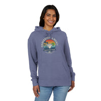 Christian Coastal Hoodie | Margaritas & Mercy Sunset Faith Sweatshirt | Liberty & Victory