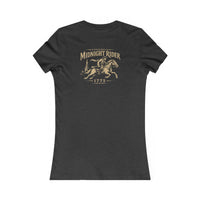 Women's Patriotic T-Shirt | Midnight Rider Heritage OMR Design | Veteran-Owned | Liberty & Victory Co.
