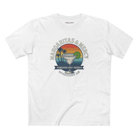Christian Beach T-Shirt | Margaritas & Mercy Forgiven Not Frozen Sunset Beach Faith Tee | Liberty & Victory