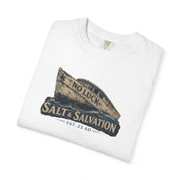 Christian Faith T-Shirt | No Luck Salt & Salvation Everyday Essentials | Salt & Salvation | Liberty & Victory