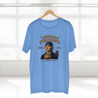 Patriotic Christian T-Shirt | American Dominance George Washington Featuring the J. Hughes Grin Essentials | America 250 | Liberty & Victory