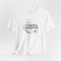 Coastal Redemption Tee — Nautical Compass Graphic T-Shirt
