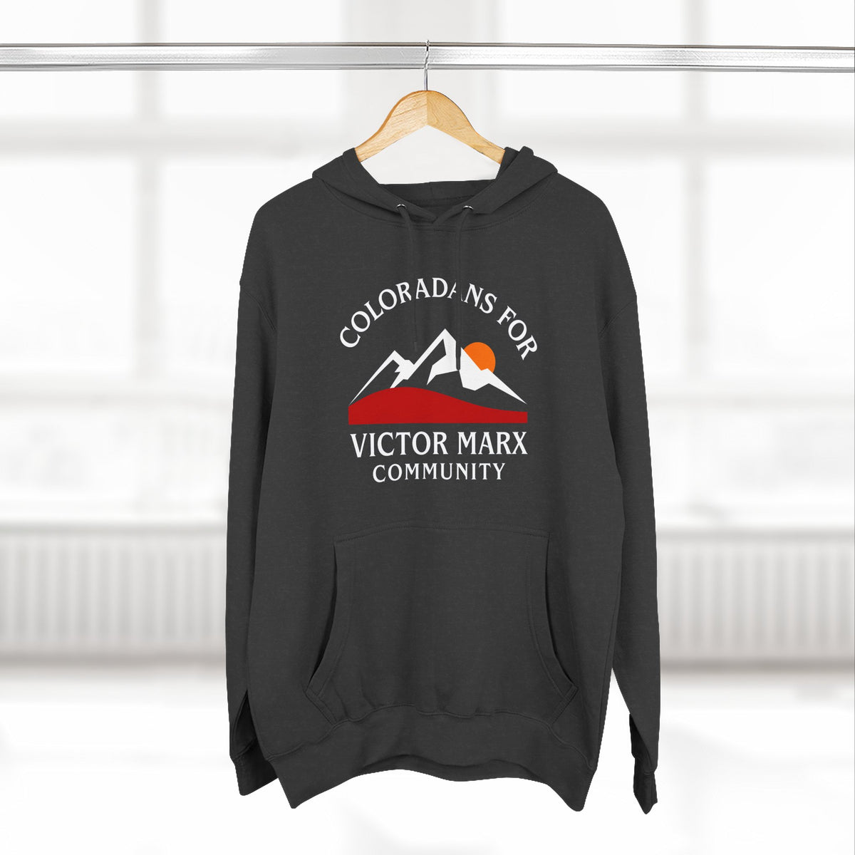 Coloradans for Victor Marx | Community Mountain Hoodie | CFVM | Liberty & Victory Co.
