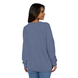 Coastal Faith Crewneck Sweatshirt | Coastal Redemption "Going Fast Enough" French Terry Raglan | Salt & Salvation | Veteran-Owned | Liberty & Victory Co.