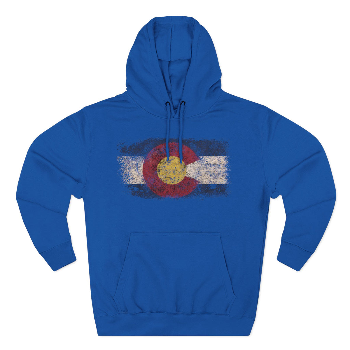 Colorado Flag Distressed Hoodie