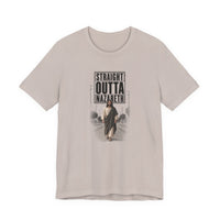 Christian | Straight Outta Nazareth — T-Shirt Jesus Street Graphic Unisex Tee | Veteran-Owned Small Business | Liberty & Victory Co.
