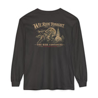 Patriotic Faith | OMR Unforgiven — Signature Heritage Long Sleeve | We Ride Tonight × April 18, 1775 | Veteran-Owned Small Business | Liberty & Victory Co.