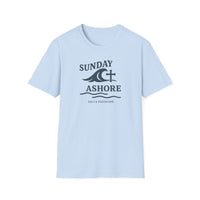 Coastal Faith T-Shirt | Sunday Ashore Essential Tee | Salt & Salvation | Liberty & Victory