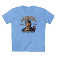 Patriotic Christian T-Shirt | American Dominance George Washington Featuring the J. Hughes Grin Essentials | America 250 | Liberty & Victory