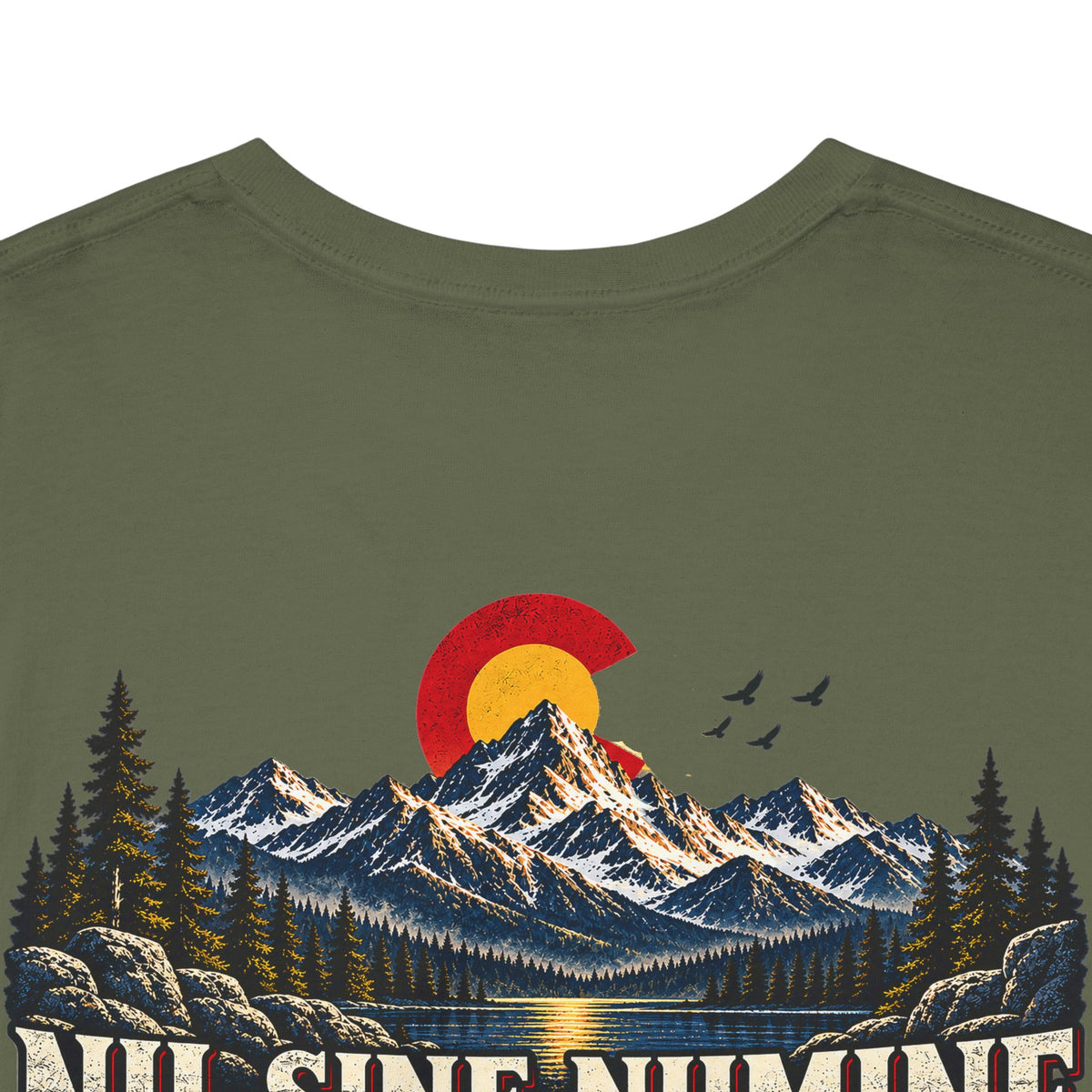 Coloradans for Victor Marx | Nil Sine Numine CO Mountain T-Shirt | CFVM | Liberty & Victory Co.